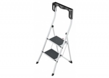 Hailo K75 ComfortLine ergonomische Stahl-Trittleiter 2 Stufen