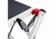 Hailo MK60 Mini Klapptritt weiß 2 Stufen