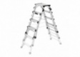 Hailo D100 TL TopLine Stehleiter mit teleskopierbaren Holmen