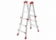Hailo Aluminium Multifunktionsleiter M80 4x4 Sprossen