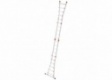 Hailo Aluminium Multifunktionsleiter M80 4x6 Sprossen