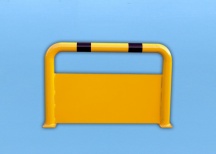 Poręcz z zabezpieczeniem przeciwnajazdowym