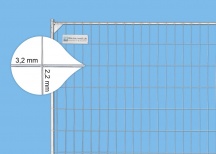 Ogrodzenie budowlane/ogrodzenie mobilne EUTOP