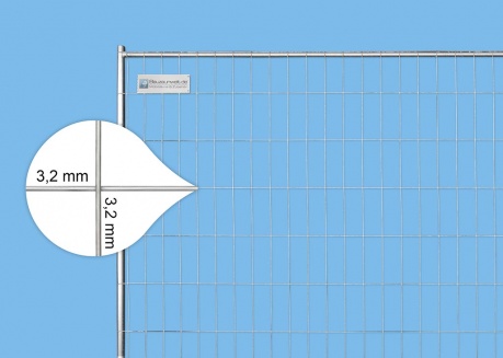 Bauzaun EUTOP Exklusiv