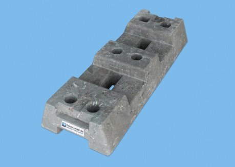 Podstawa ogrodzenia budowlanego PE 16 kg