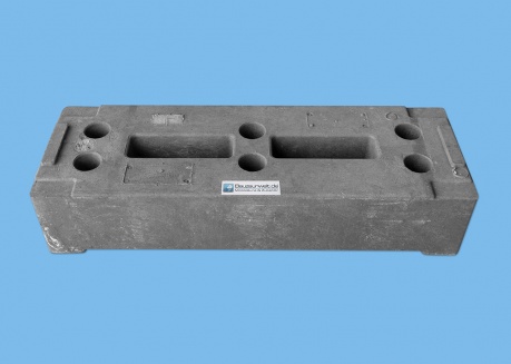 Podstawa ogrodzenia budowlanego PE 22 kg