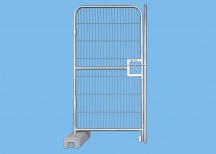 Brama ogrodzeniowa budowlana 1,15 x 2,00 m