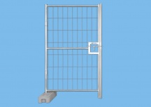 Brama ogrodzeniowa budowlana 1,15 x 2,00 m