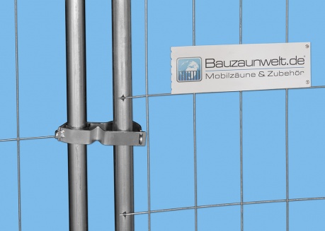 Blokada ogrodzenia budowlanego