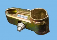 Przegub obrotowy ogrodzenia budowlanego