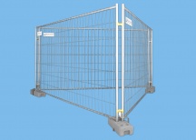 BAUZAUNWELT Dreieck für sichere Bannerwerbung