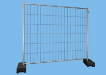 Bauzaun 11 kg 2,20 x 2,0 m Premium 15er Set inkl. MTP 15