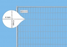 Ogrodzenie budowlane profesjonalny ekskluzywny hak i oczko