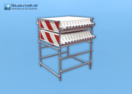 Stojak do transportu i przechowywania lamp ostrzegawczych