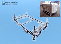 Paleta do układania w stosy do ogrodzenia barierowego/zabezpieczenia przed upadkiem