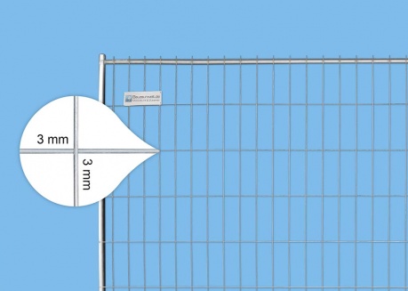 Zestaw ogrodzeń budowlanych EUTOP Economy, 10 szt