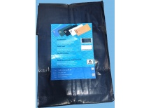 Plandeka ogrodzeniowa budowlana (biała)