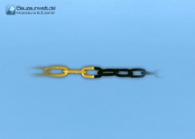 Łańcuch barierowy - stal