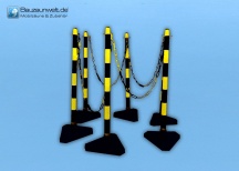 Zestaw słupków barierowych
