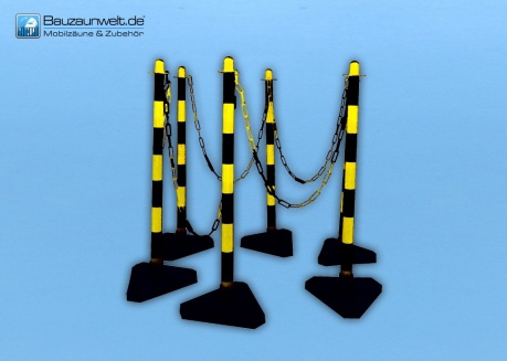 Zestaw słupków barierowych