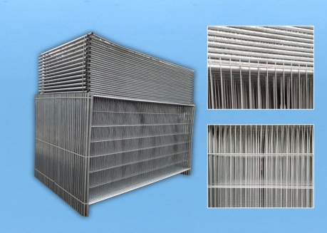 Zestaw ogrodzeń budowlanych EUTOP, 36 sztuk, w tym podstawa i łącznik