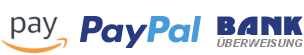 Klarna, PayPal Plus, Sepa Banküberweisung